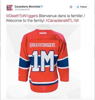 Illustration for article titled The Canadiens' Automated Twitter Promotion Has Gone Horribly Awry